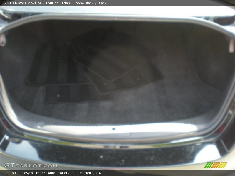 Ebony Black / Black 2010 Mazda MAZDA6 i Touring Sedan