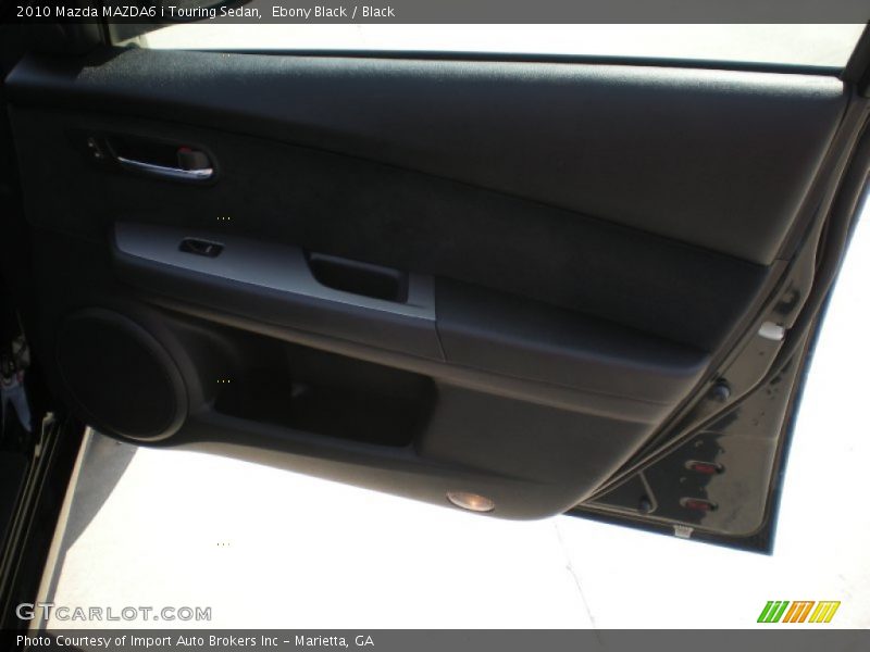 Ebony Black / Black 2010 Mazda MAZDA6 i Touring Sedan