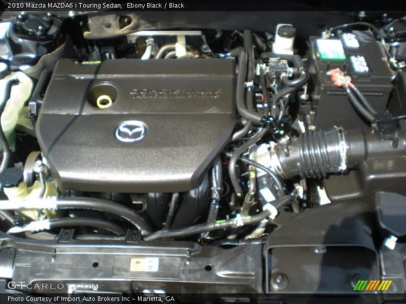  2010 MAZDA6 i Touring Sedan Engine - 2.5 Liter DOHC 16-Valve VVT 4 Cylinder