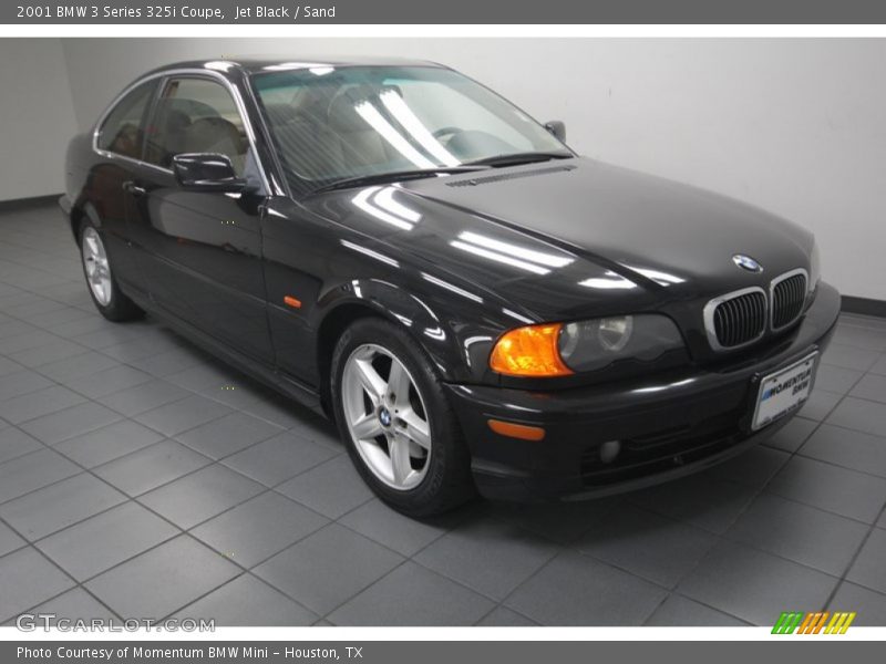 Jet Black / Sand 2001 BMW 3 Series 325i Coupe