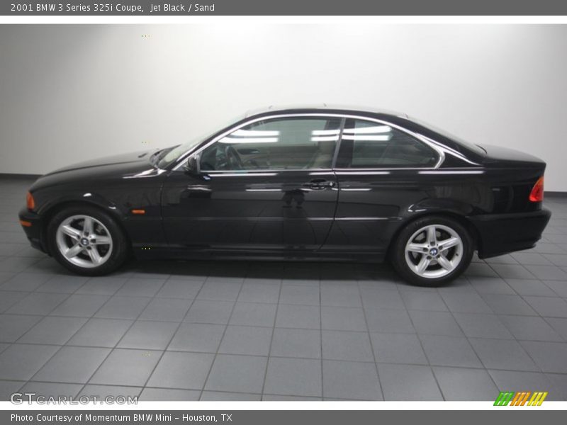 Jet Black / Sand 2001 BMW 3 Series 325i Coupe