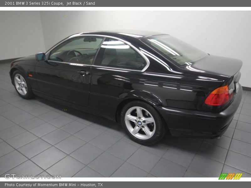 Jet Black / Sand 2001 BMW 3 Series 325i Coupe