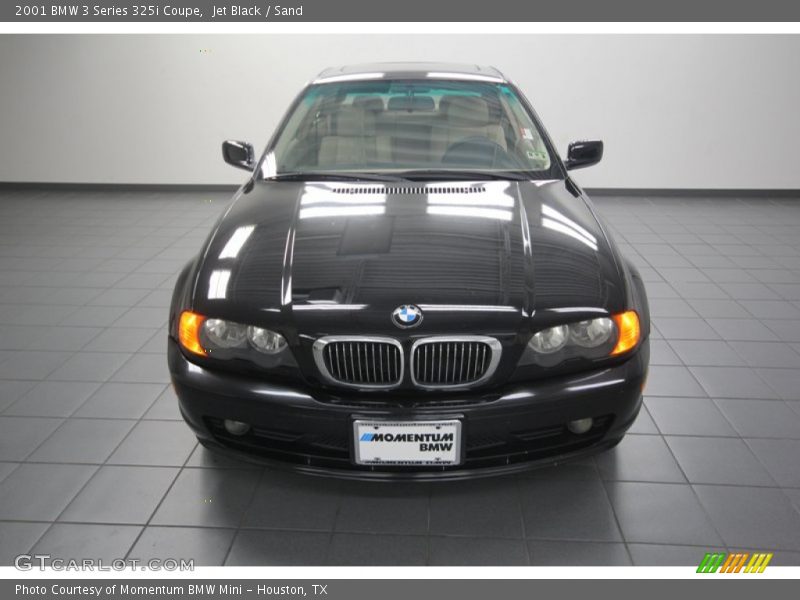 Jet Black / Sand 2001 BMW 3 Series 325i Coupe