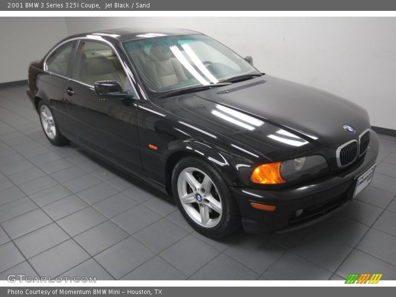 Jet Black / Sand 2001 BMW 3 Series 325i Coupe