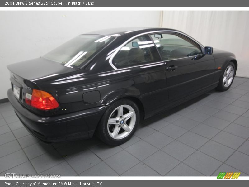 Jet Black / Sand 2001 BMW 3 Series 325i Coupe