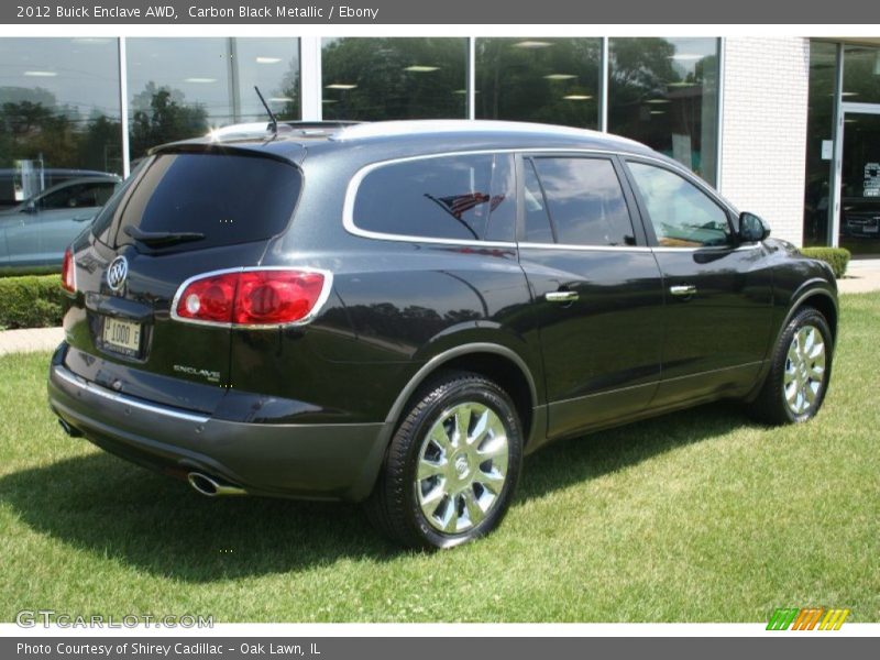 Carbon Black Metallic / Ebony 2012 Buick Enclave AWD