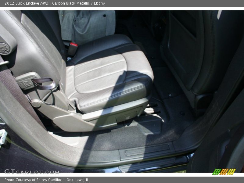 Carbon Black Metallic / Ebony 2012 Buick Enclave AWD