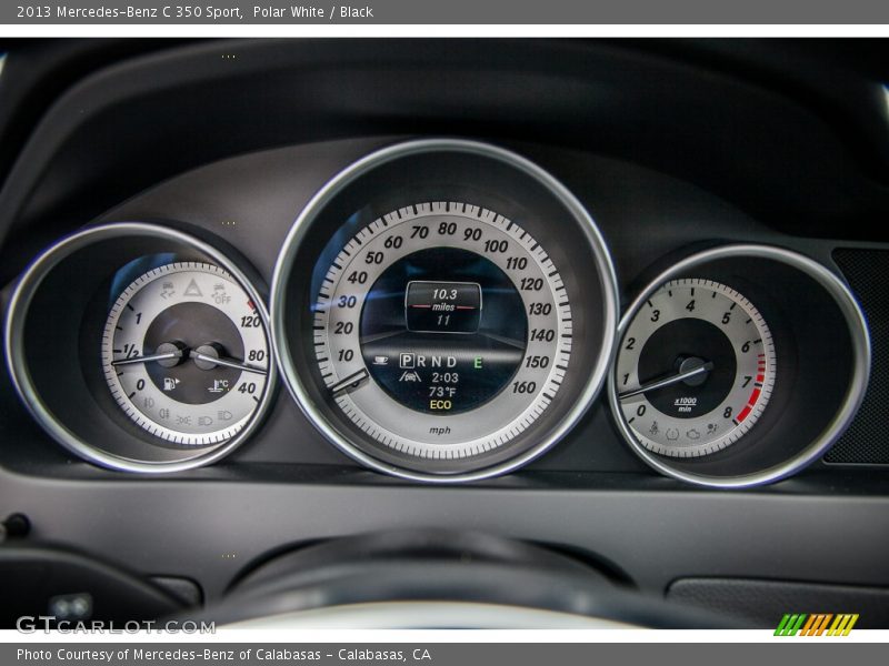 Polar White / Black 2013 Mercedes-Benz C 350 Sport