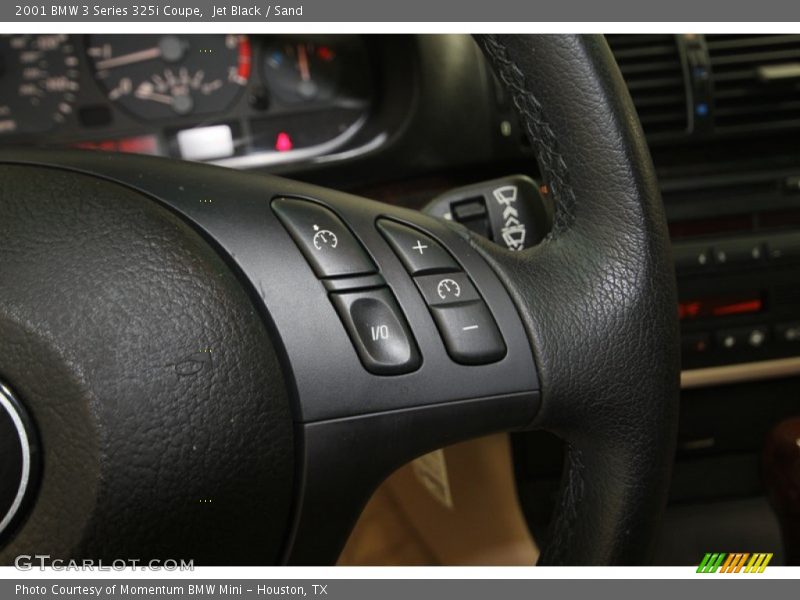 Jet Black / Sand 2001 BMW 3 Series 325i Coupe