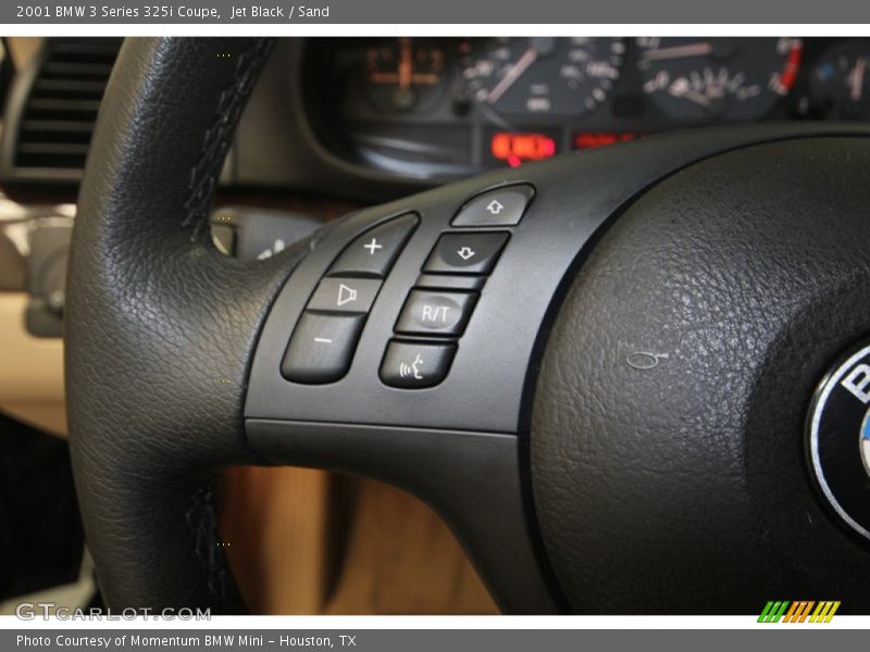 Jet Black / Sand 2001 BMW 3 Series 325i Coupe