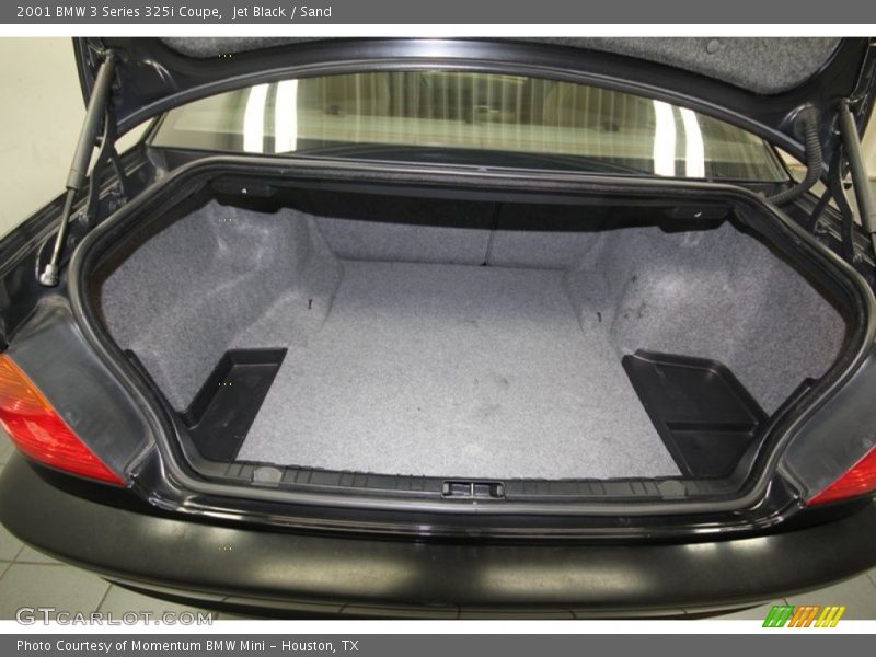 Jet Black / Sand 2001 BMW 3 Series 325i Coupe