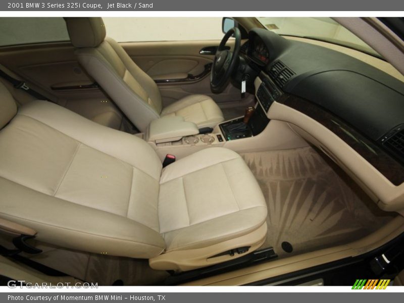 Jet Black / Sand 2001 BMW 3 Series 325i Coupe