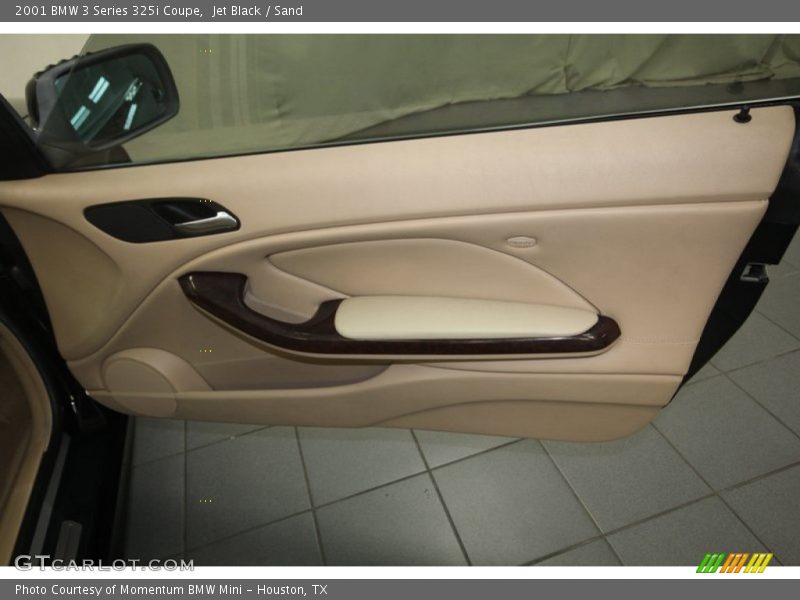 Jet Black / Sand 2001 BMW 3 Series 325i Coupe