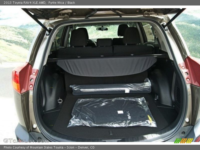 Pyrite Mica / Black 2013 Toyota RAV4 XLE AWD