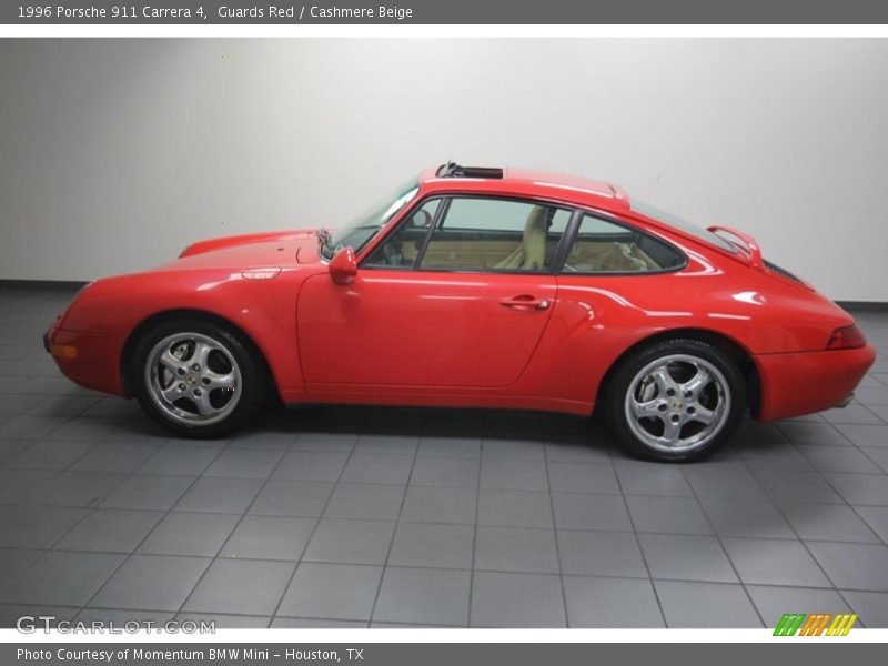  1996 911 Carrera 4 Guards Red