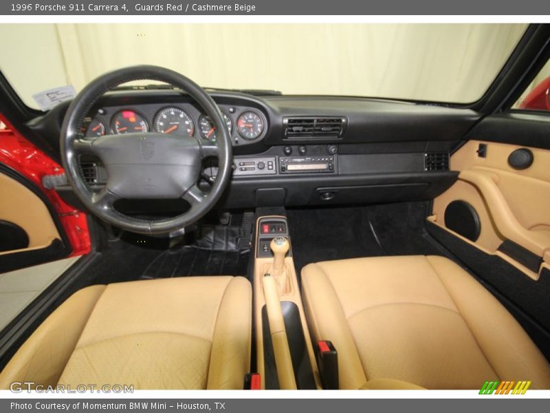 Dashboard of 1996 911 Carrera 4