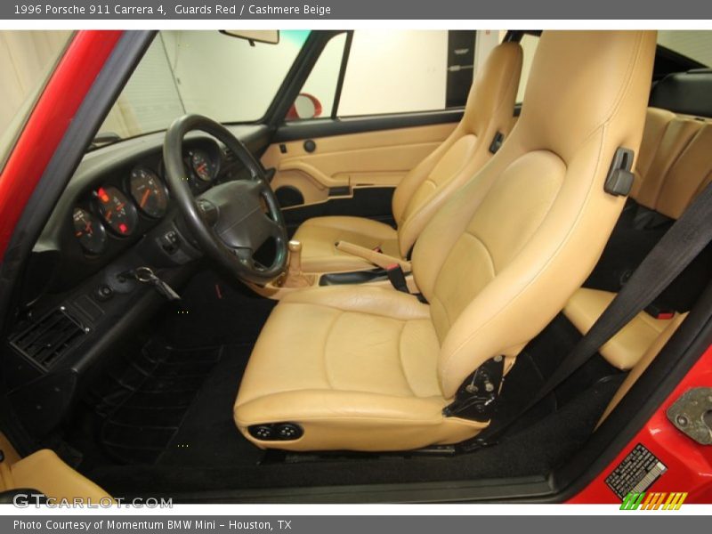 Front Seat of 1996 911 Carrera 4