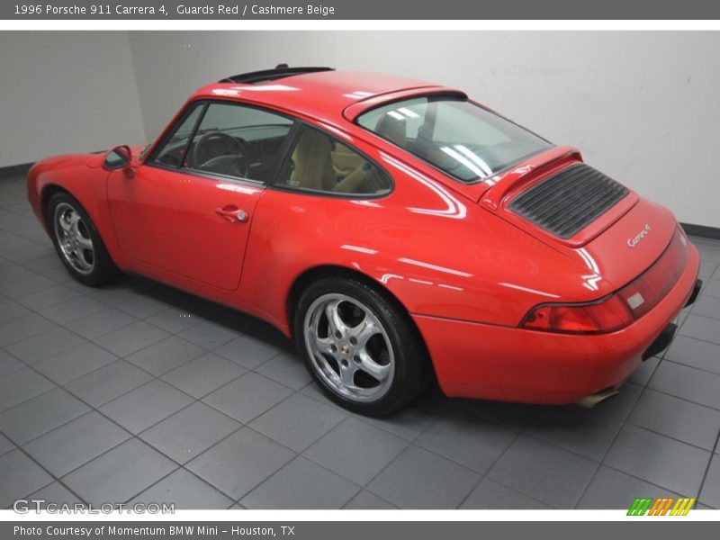  1996 911 Carrera 4 Guards Red