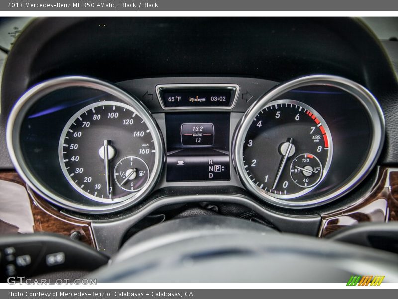Black / Black 2013 Mercedes-Benz ML 350 4Matic