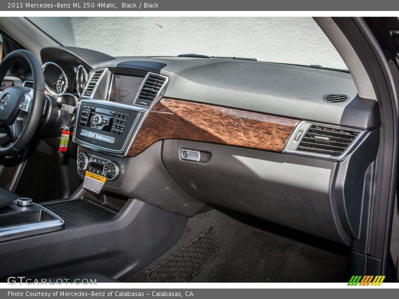 Black / Black 2013 Mercedes-Benz ML 350 4Matic
