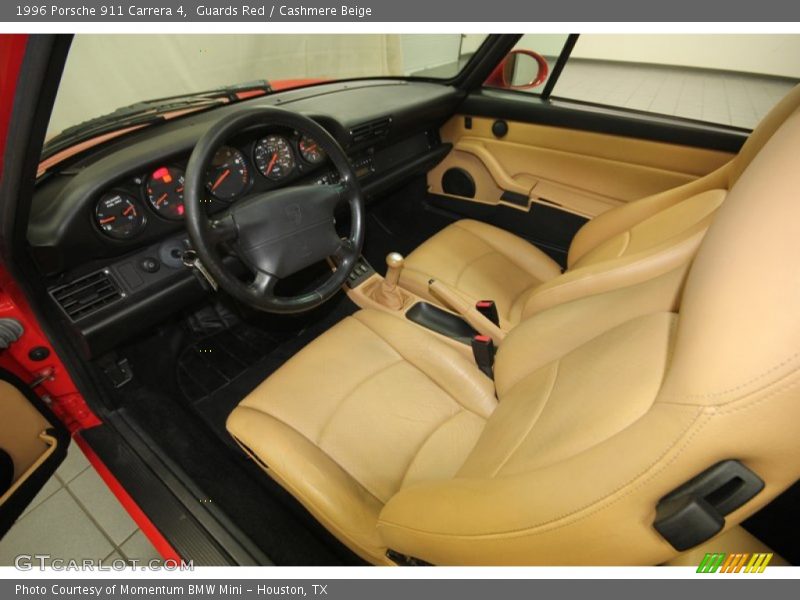 Cashmere Beige Interior - 1996 911 Carrera 4 