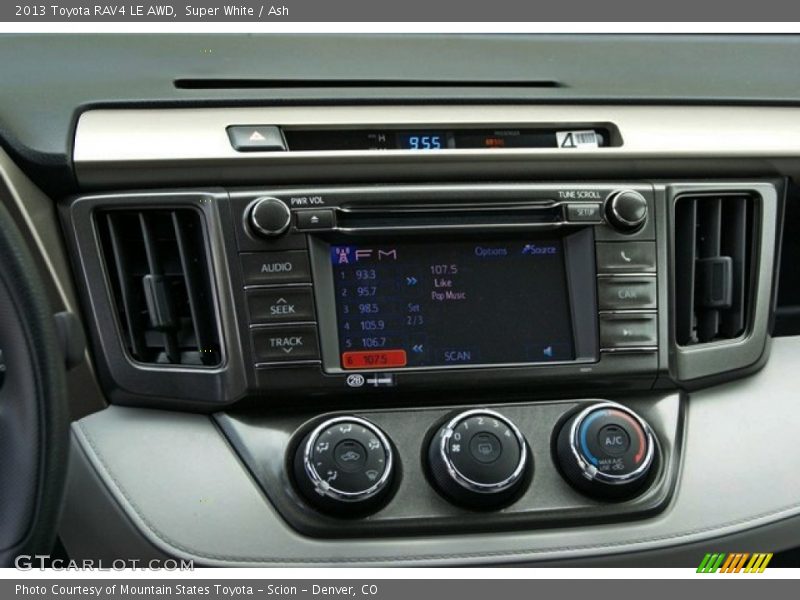 Super White / Ash 2013 Toyota RAV4 LE AWD