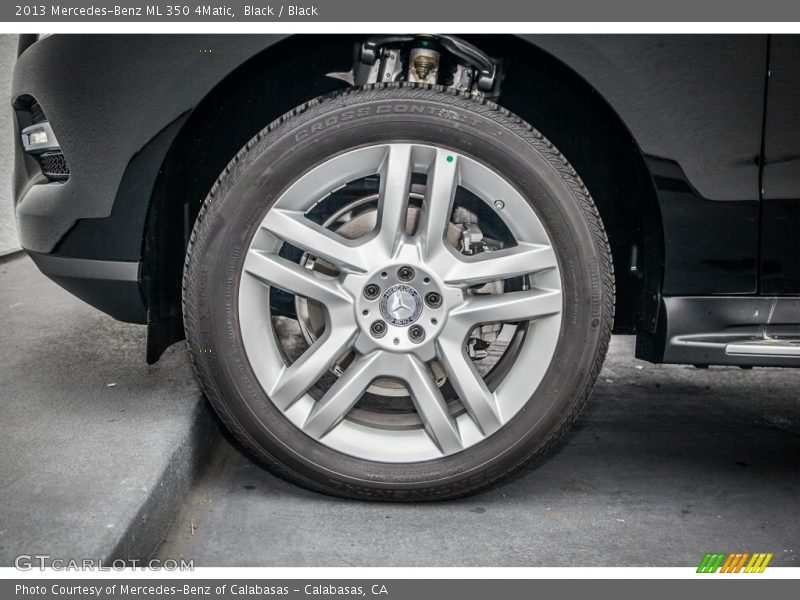 Black / Black 2013 Mercedes-Benz ML 350 4Matic