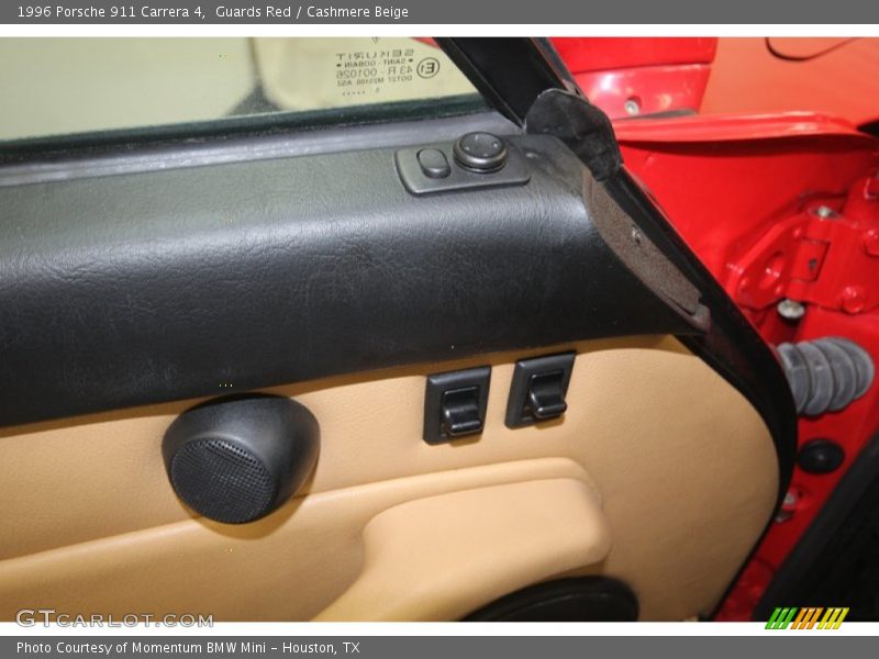 Guards Red / Cashmere Beige 1996 Porsche 911 Carrera 4