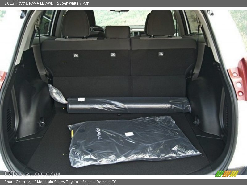 Super White / Ash 2013 Toyota RAV4 LE AWD