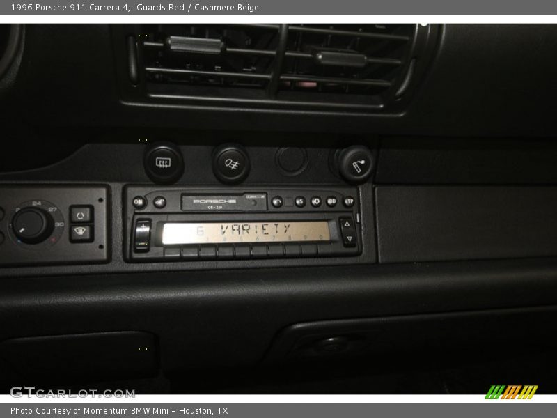 Controls of 1996 911 Carrera 4