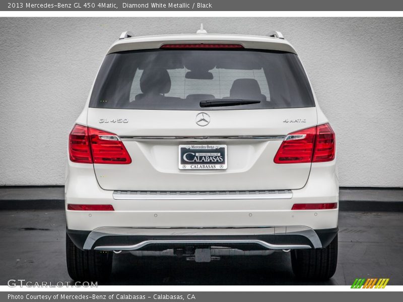 Diamond White Metallic / Black 2013 Mercedes-Benz GL 450 4Matic