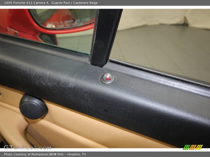 Guards Red / Cashmere Beige 1996 Porsche 911 Carrera 4