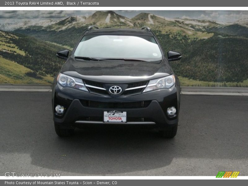 Black / Terracotta 2013 Toyota RAV4 Limited AWD