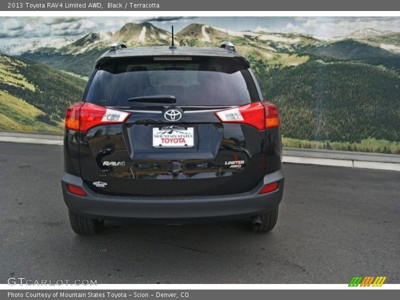 Black / Terracotta 2013 Toyota RAV4 Limited AWD