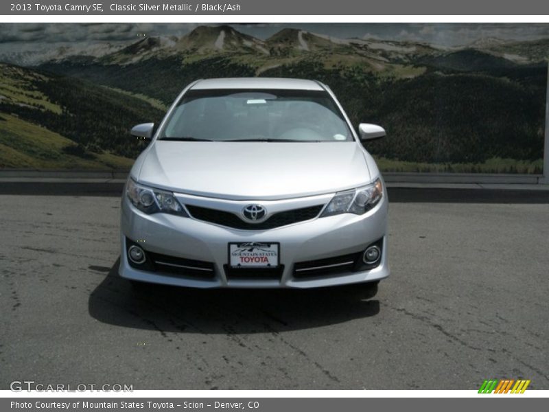 Classic Silver Metallic / Black/Ash 2013 Toyota Camry SE