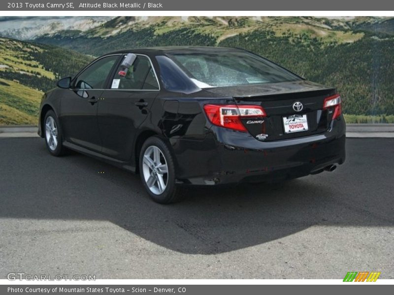 Attitude Black Metallic / Black 2013 Toyota Camry SE