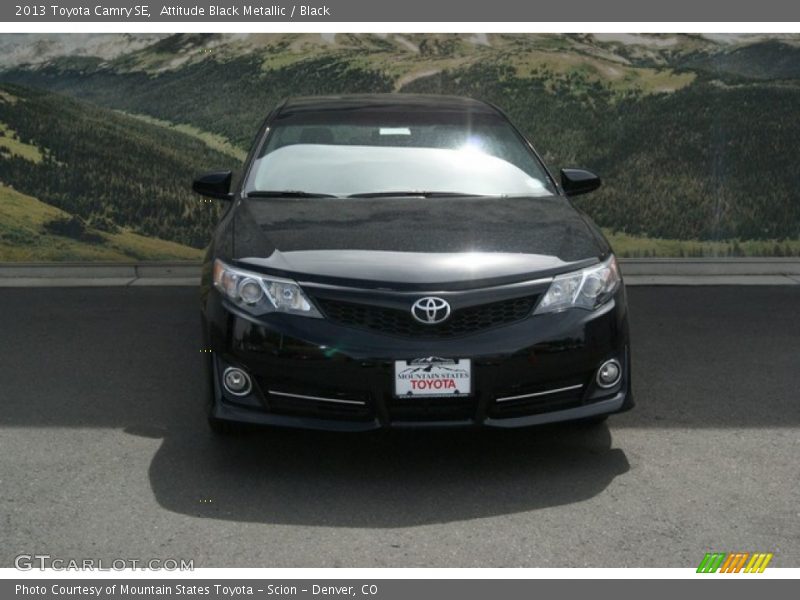Attitude Black Metallic / Black 2013 Toyota Camry SE