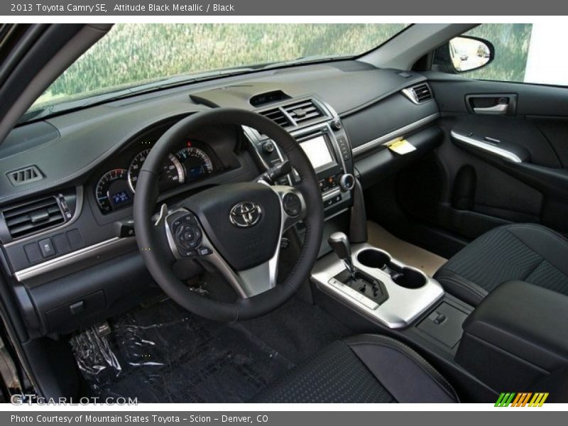 Attitude Black Metallic / Black 2013 Toyota Camry SE