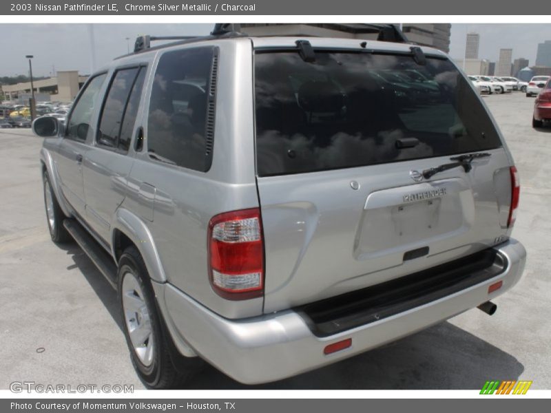 Chrome Silver Metallic / Charcoal 2003 Nissan Pathfinder LE