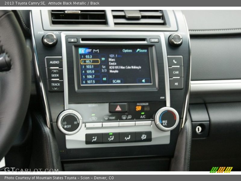 Attitude Black Metallic / Black 2013 Toyota Camry SE