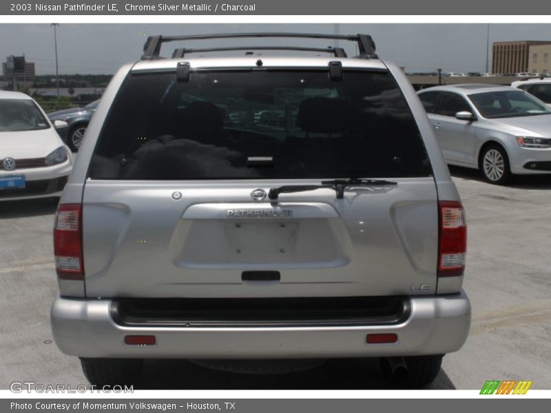 Chrome Silver Metallic / Charcoal 2003 Nissan Pathfinder LE