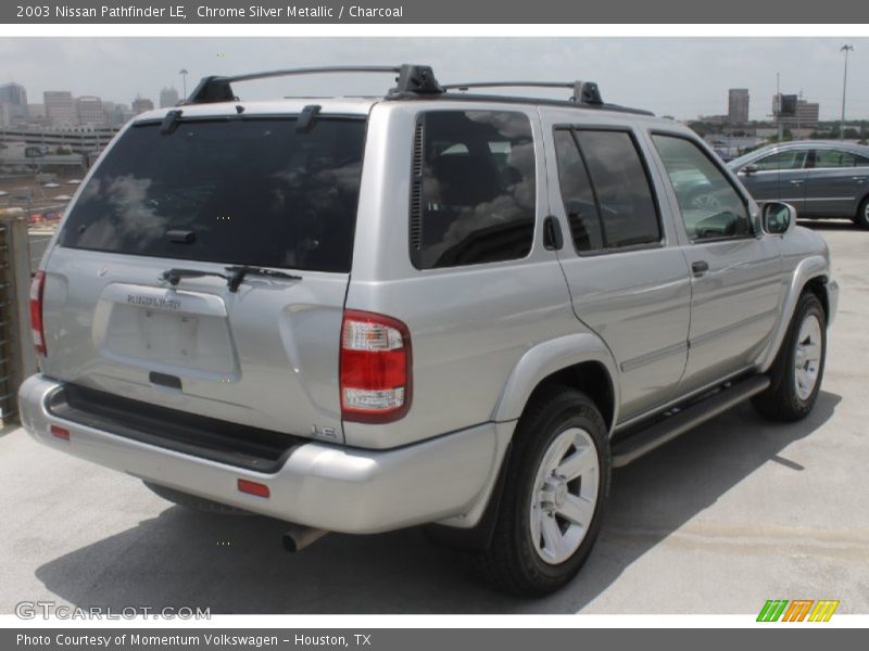 Chrome Silver Metallic / Charcoal 2003 Nissan Pathfinder LE