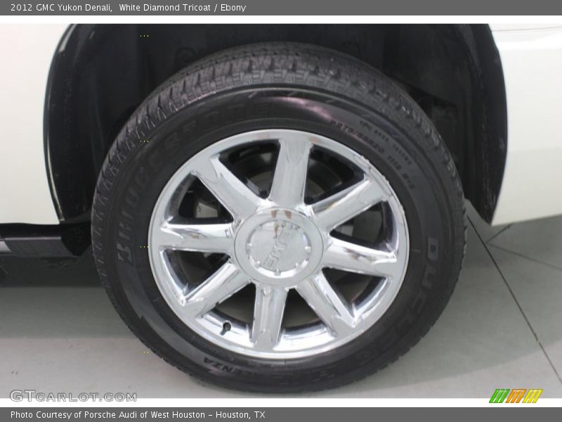 White Diamond Tricoat / Ebony 2012 GMC Yukon Denali