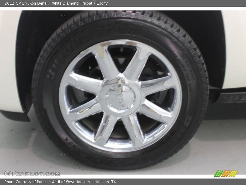 White Diamond Tricoat / Ebony 2012 GMC Yukon Denali