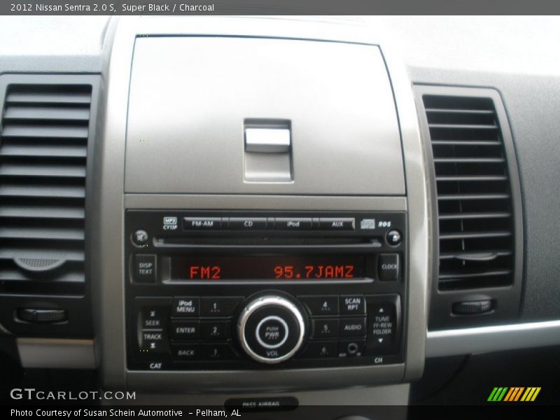 Super Black / Charcoal 2012 Nissan Sentra 2.0 S