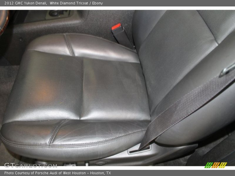 White Diamond Tricoat / Ebony 2012 GMC Yukon Denali