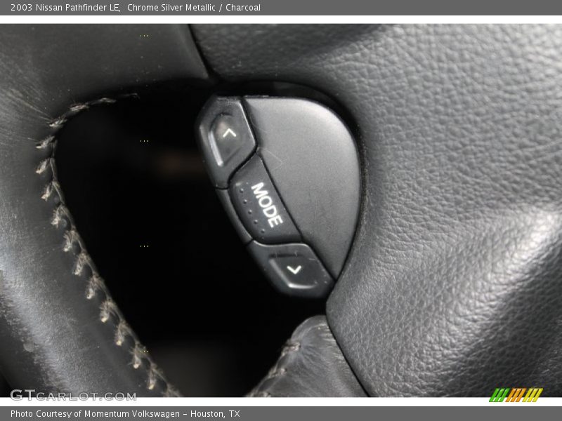 Chrome Silver Metallic / Charcoal 2003 Nissan Pathfinder LE