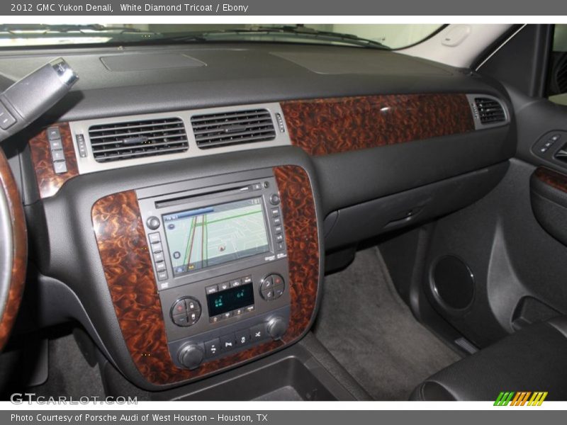 White Diamond Tricoat / Ebony 2012 GMC Yukon Denali