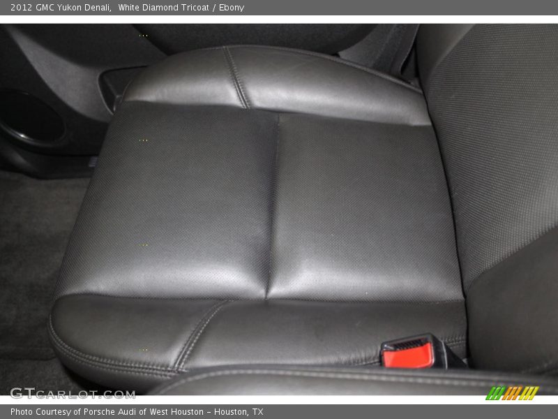 White Diamond Tricoat / Ebony 2012 GMC Yukon Denali