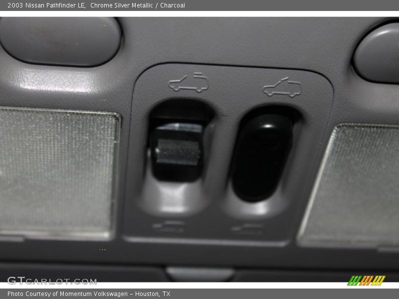 Chrome Silver Metallic / Charcoal 2003 Nissan Pathfinder LE